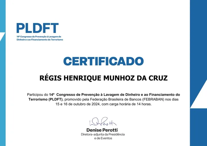 14º Congresso de Prevenção à Lavagem de Dinheiro e ao Financiamento do Terrorismo (PLDFT)
